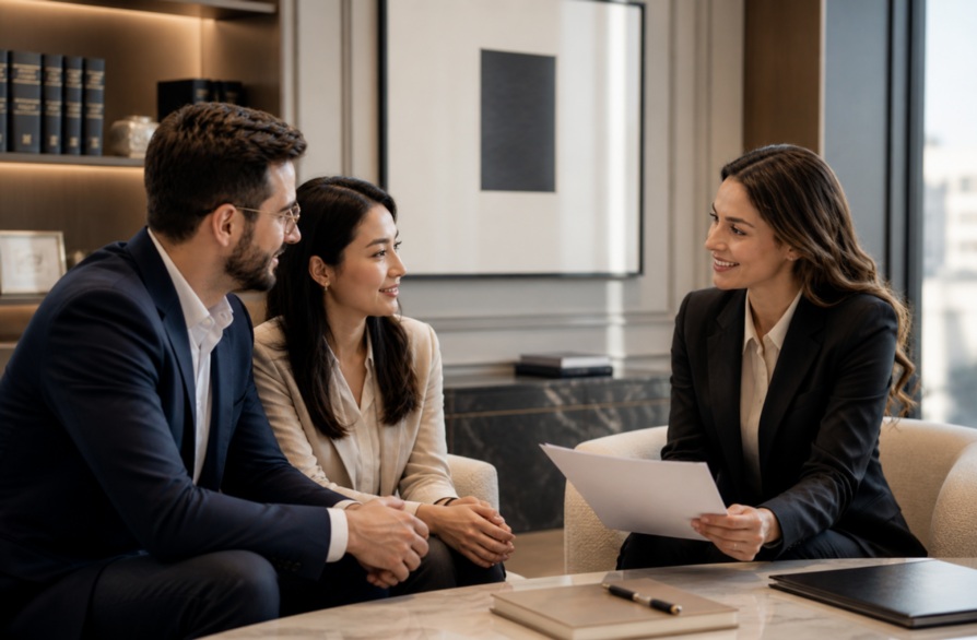 Document and financial planning for an international move